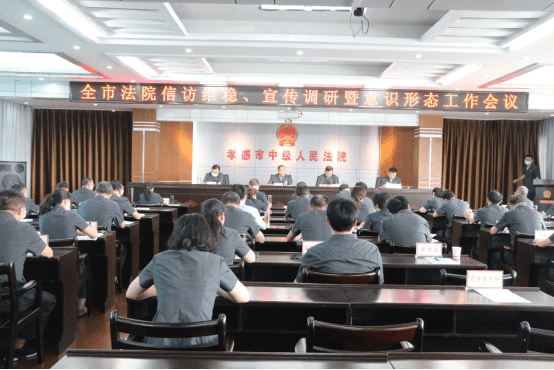 20220614办公室李洁：孝感中院召开全市法院信访维稳、宣传调研暨意识形态工作会120.png